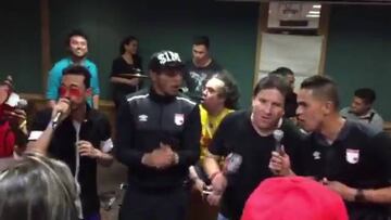 Santa Fe celebró cantando el título de la Sudamericana