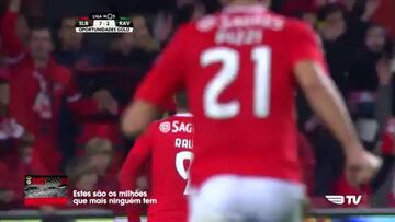 Jiménez marcó el tercero de las 'Águilas' y su cuarto del año