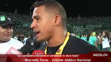 Macnelly: "La campaña durante el semestre lo dice todo"