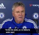 Hiddink: "Antes de nada, yo no debería estar aquí"