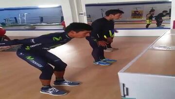 Así entrena Nairo Quintana para su inicio de temporada