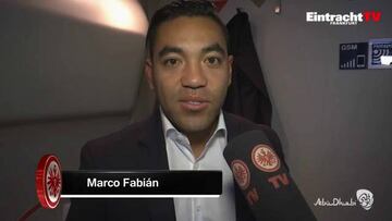 El mensaje de Marco Fabián en su primera gira con el Eintracht