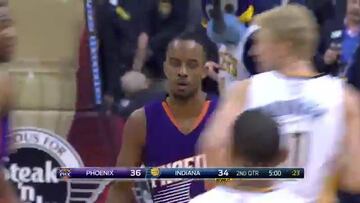 Paul George (21) ahonda más en la herida de los Phoenix Suns