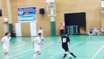 ¿El mejor gol de la historia del fútbol sala?