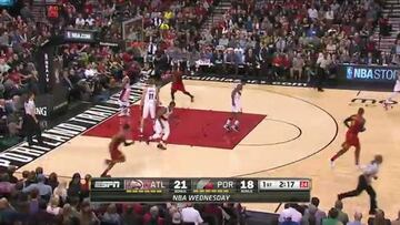 Millsap y Bazemore (46) aplacan a McCollum (28)