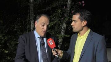 Tebas: ''Estamos trabajando la marca LaLiga en Estados Unidos''