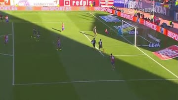 El Atlético pinchó en el Calderón y cedió la punta