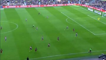 'Matador' Suárez: desmarque, cuerpo y tiro de 'pistolero'