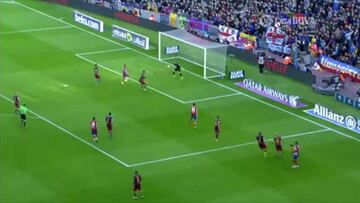 El paradón milagroso de Bravo que salvó el empate del Atleti