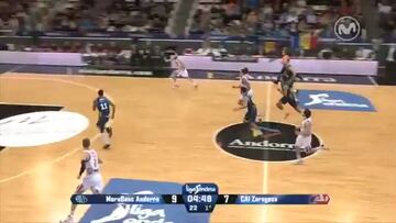 Stojanovski y Bogdanovic acaban con el CAI Zaragoza