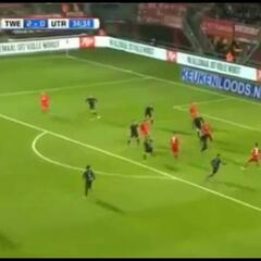 Así fue el gol de Felipe Gutiérrez en triunfo de Twente