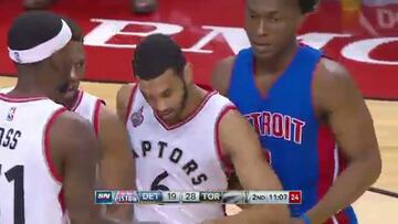 Los Raptors ganan a los Pistons y siguen en racha
