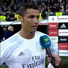Cristiano: "El ambiente es mucho más bueno con Zidane"