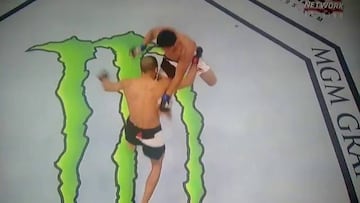 El impresionante KO de Diego ´Pitbull' Rivas en la UFC