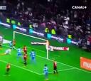 Este fue el primer gol de Isla con la camiseta del Marsella