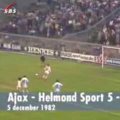 El penalti indirecto de Cruyff y Olsen con el Ajax en 1982