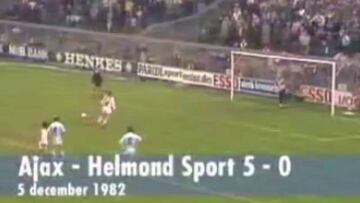 El penalti indirecto de Cruyff y Olsen con el Ajax en 1982