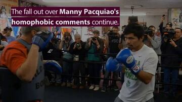 Manny Pacquiao dropped by Nike for homosexual slurs