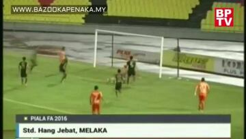 Matías Jadue debuta con un gol en el fútbol de Malasia