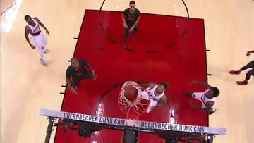 Lillard se disfrazó de Curry