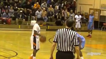 Spud Webb tiene heredero: ¡mide 1,65 metros y posteriza a dos!