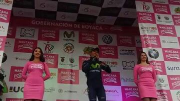 Nairo: "Estoy feliz por todos los que han venido a apoyarnos"