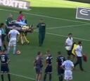 Brutal 'triple lesión' en una sola jugada en el fútbol de Australia