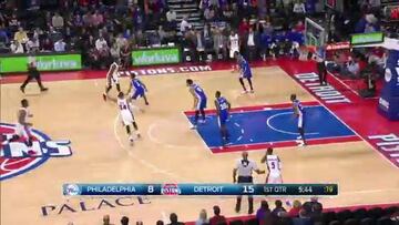 Tobias Harris comienza a brillar en Detroit: 22 ante los Sixers