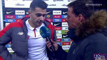 Vitolo: "Messi es el mejor del mundo por cosas así"