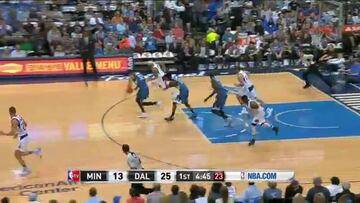 Los Mavericks no perdonan a unos flojos Timberwolves
