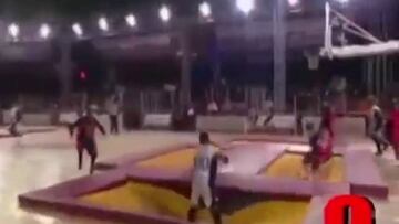 ¿Conoces el slam ball? Brutalmente espectacular