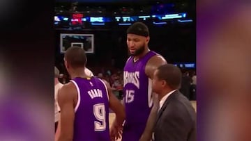 Divac se plantea traspasar a Cousins por su mal humor