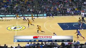 Justo lo que necesitaban los Pacers: una victoria fácil