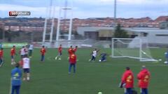 Deulofeu wows U21 team mates with training ground wizardry