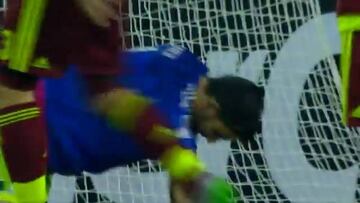 Las 3 mejores atajadas de Alain Baroja con la 'Vinotinto'