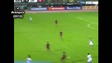 Los 5 mejores goles de La Roja en Venezuela: Zamorano, Suazo...