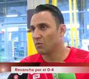 Keylor: "Al Camp Nou hay que ir con mentalidad ganadora"