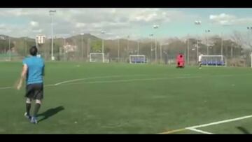 El genial 'truco de precisión' de Bravo en la previa del Clásico