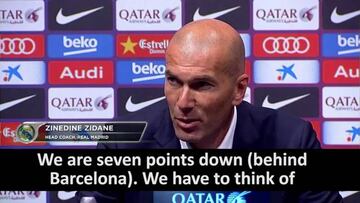 Zidane plays down title aspiration talk