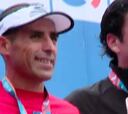 Él fue el primer chileno que llegó a la meta en el Maratón