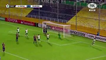 Barrios fue el héroe en empate de Palmeiras ante Central