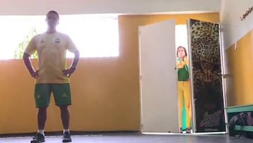 La parodia de Jos谷 Ord車?ez con la goleada a Bucaramanga