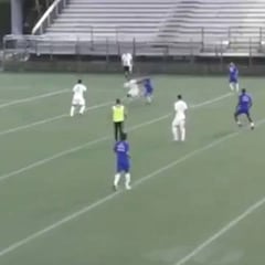 Así fue el primer gol de Adriano con el Miami United FC