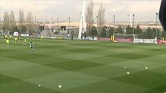 Cristiano misses four out of four shots at goal during training