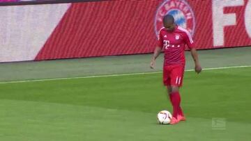 Ribéry y su 'show de lujitos' en calentamiento del Bayern