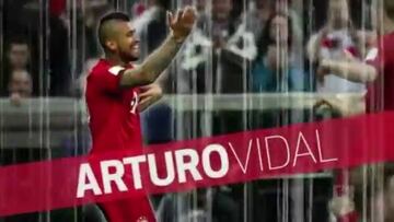"The Warrior": el video que la Bundesliga le dedicó a Vidal
