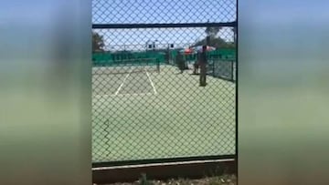 Abedini pierde los papeles: el tenista más loco de la historia