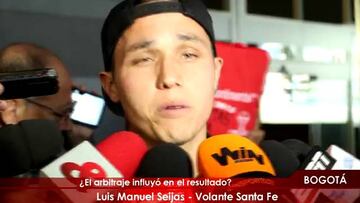 Seijas: "Las cosas como son, Santa Fe fracasó en Copa"