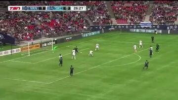 Así fue el tanto de Diego Rubio en empate del Kansas City