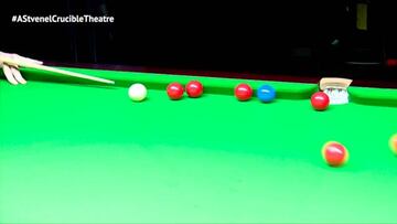 Snooker trick shots in the temple of the gods: The Crucible